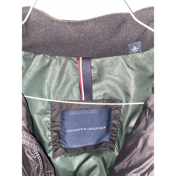 Men's Large Tommy Hilfiger Winter Puffer Coat - Picture 6 of 7